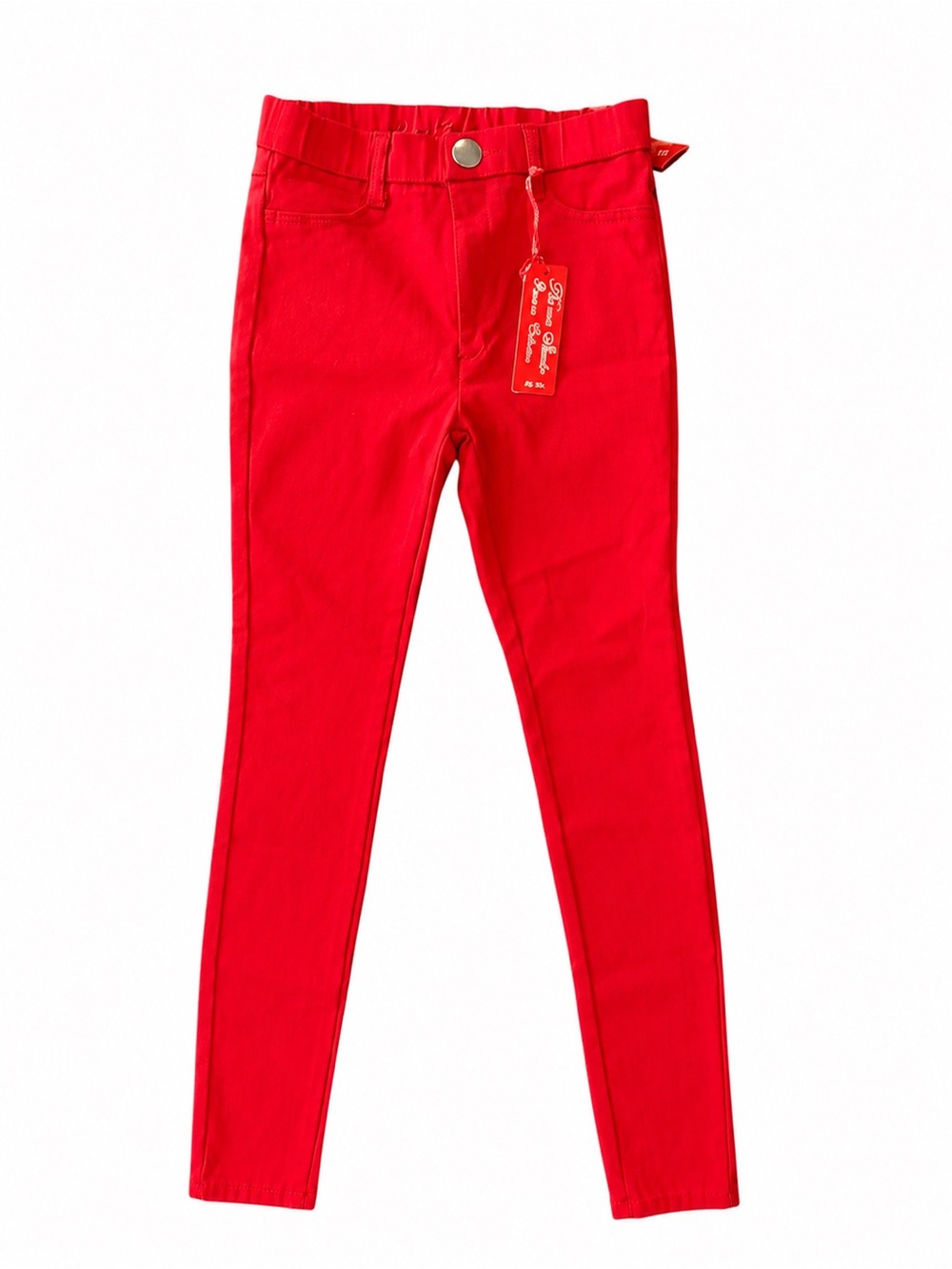 NWT Roma Studio Red Women's Skinny Fit Pants